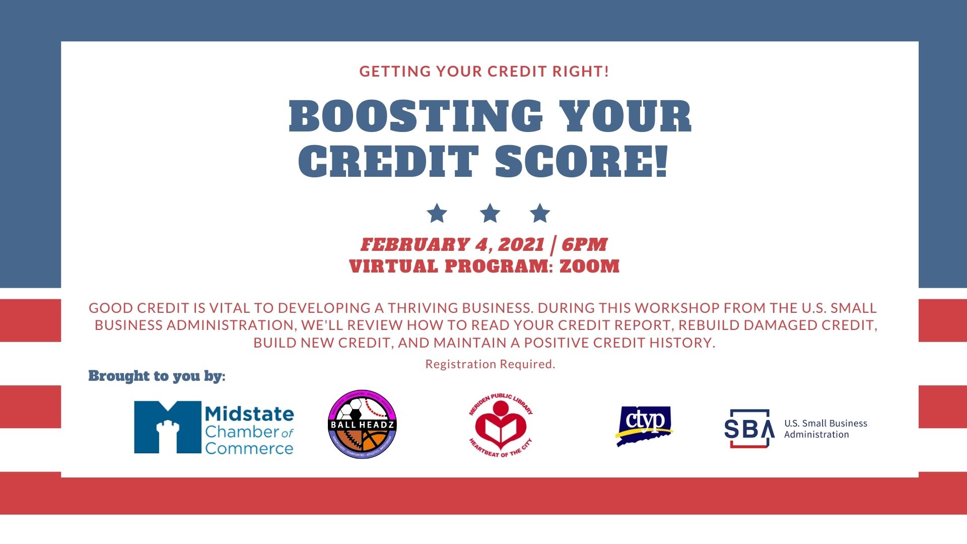Boosting your Credit