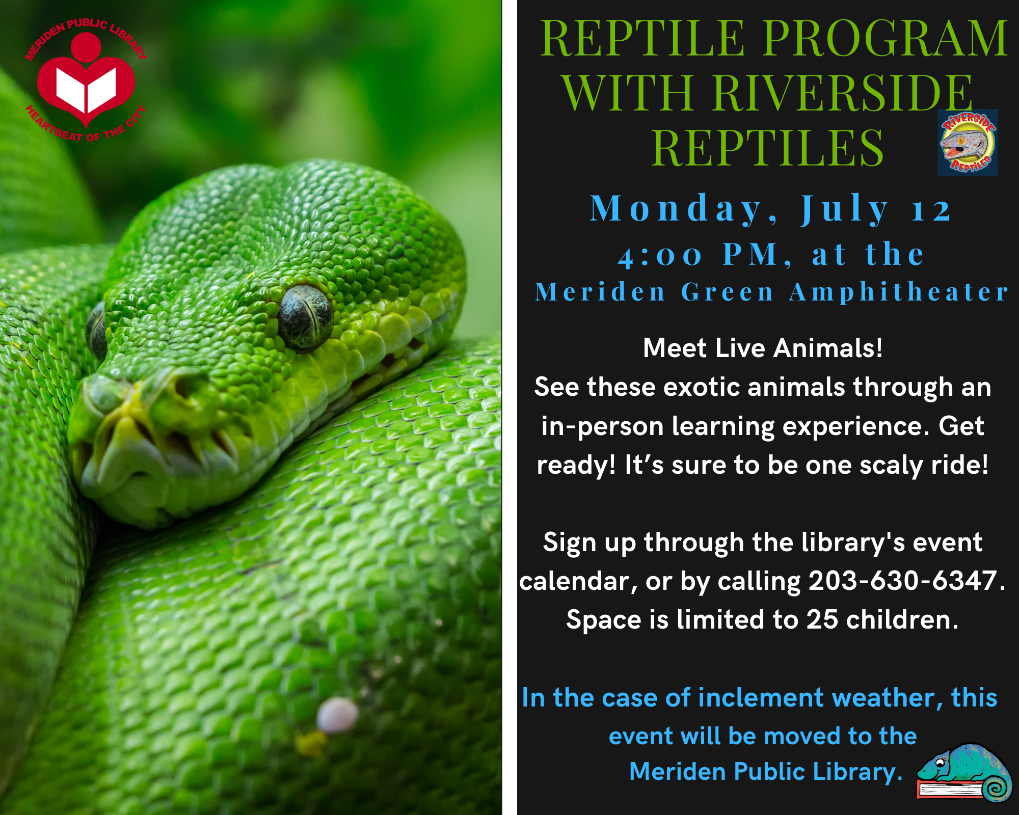 Riverside Reptiles on the Green