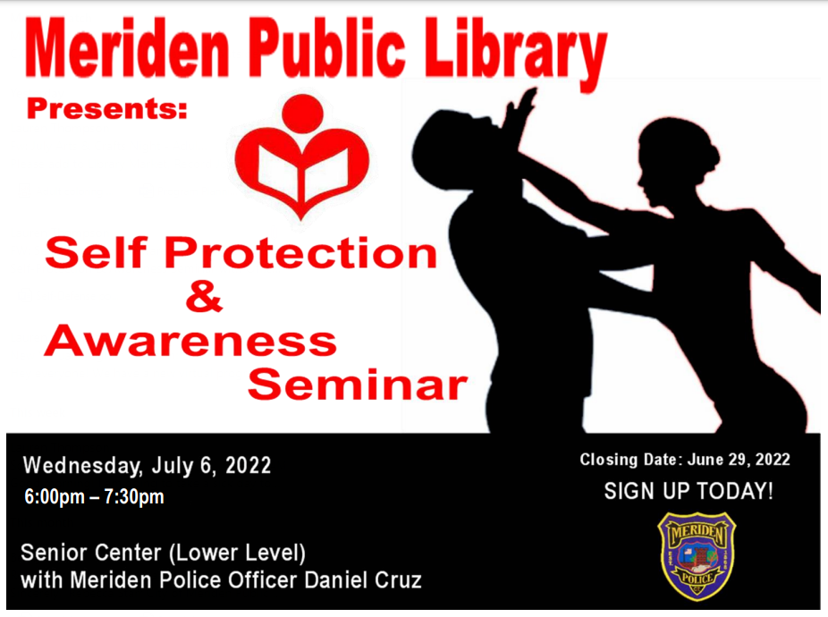 Self-Protection & Awareness Seminar with Officer Daniel Cruz