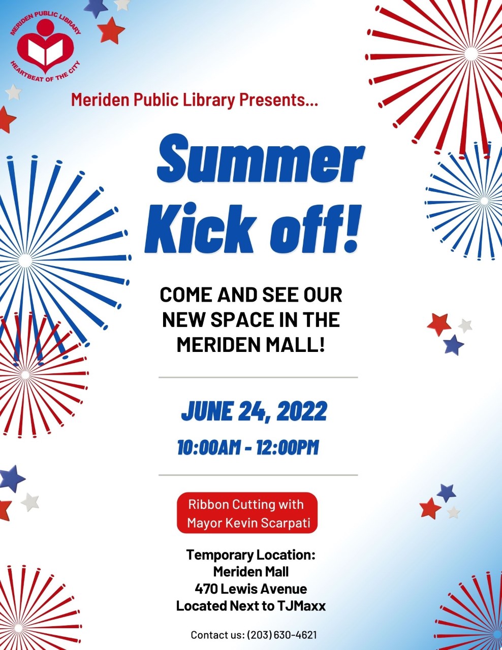 Meriden Public Library - Summer Kick Off!